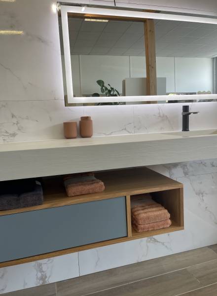 meuble et vasque de salle de bain 
